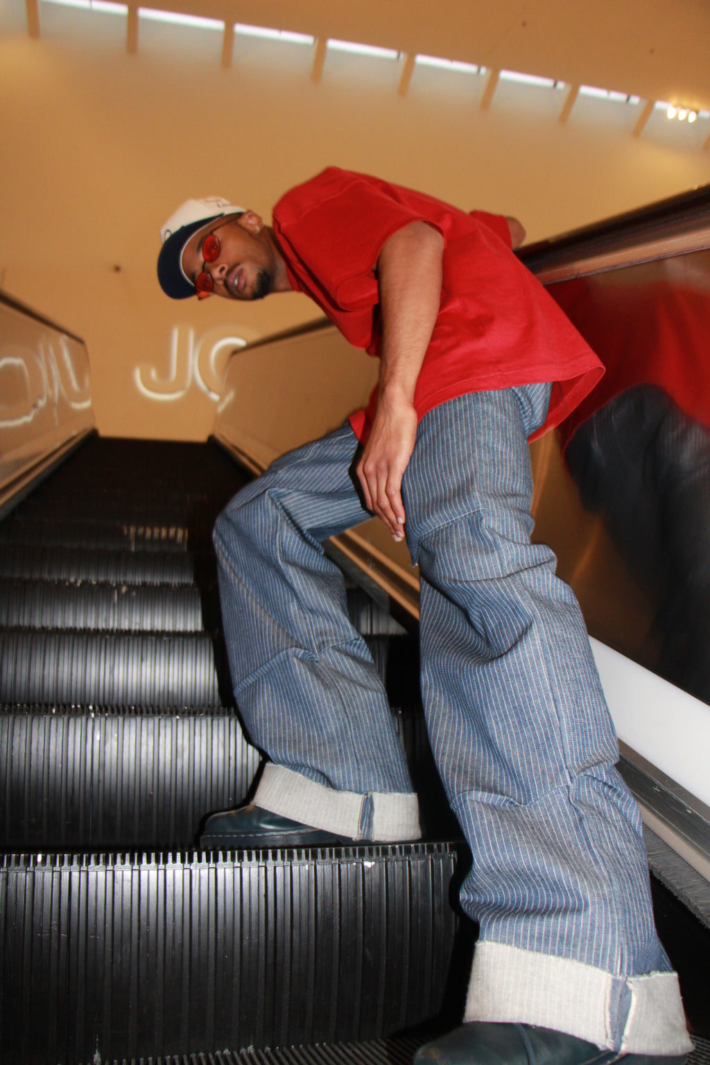 Pin-Stripe (Cuffed-Pant)